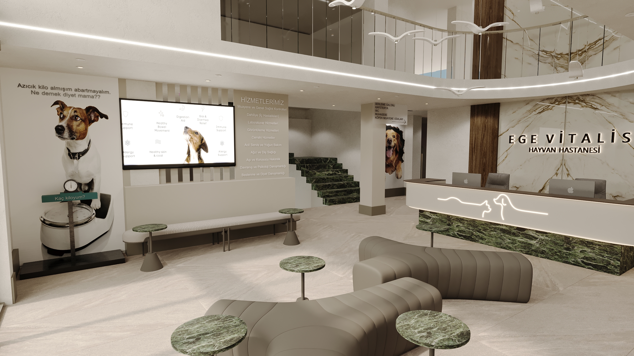 Ege Vitalis Hayvan Hastanesi Modern Cerrahi Ünitesi