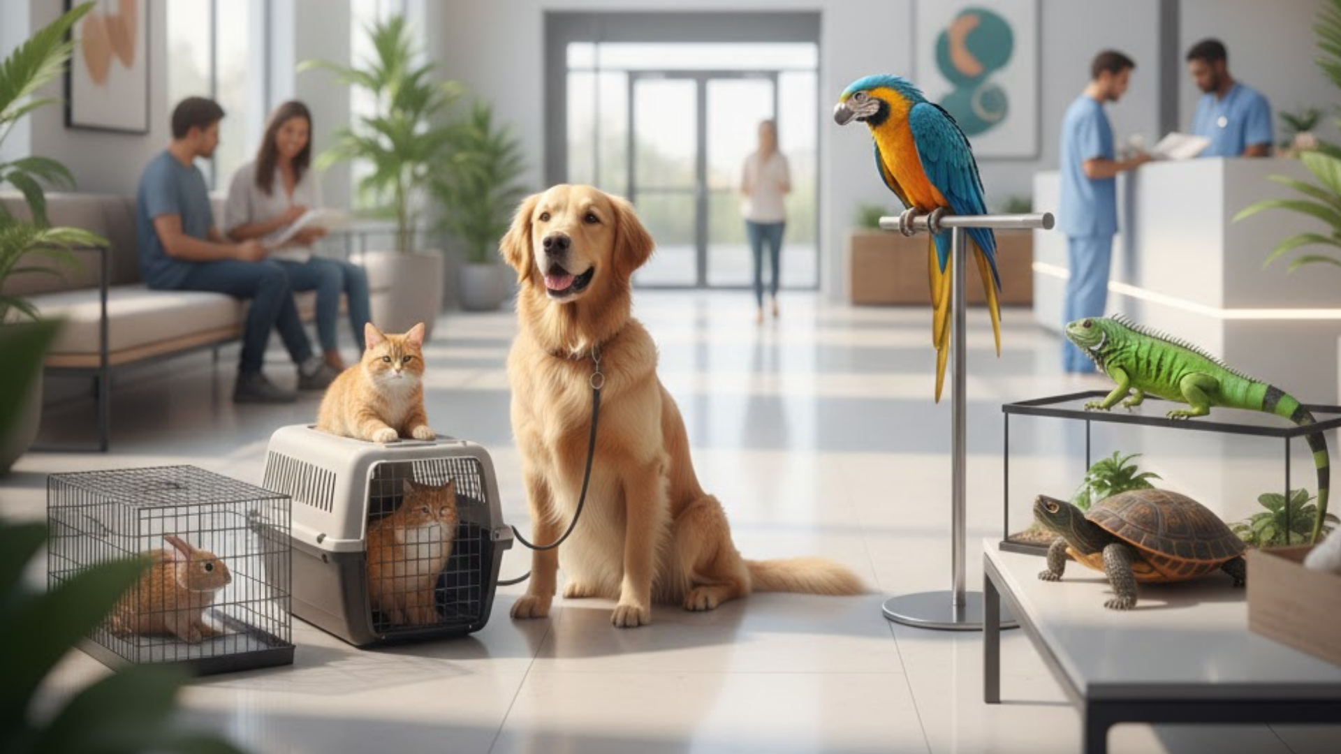 Tüm hayvan türlerine özel veteriner hizmetleri - Kedi, köpek, kuş ve egzotik hayvanlar